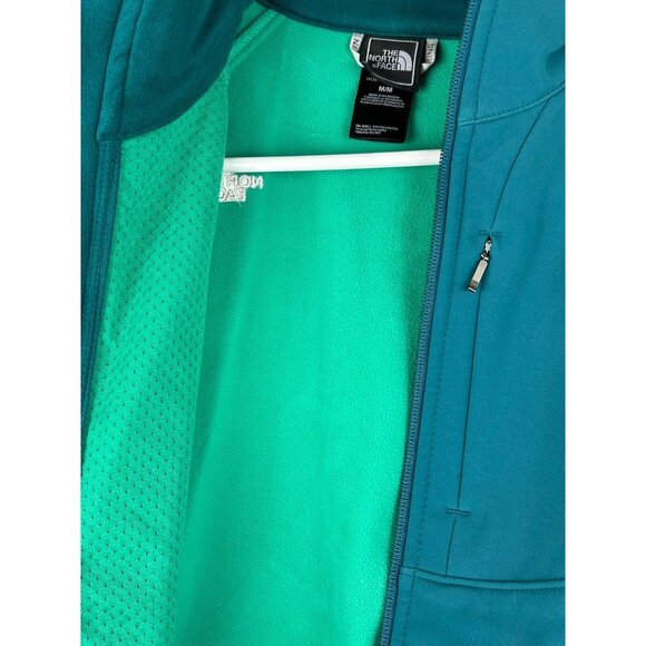The North Face Medium Women's Apex Bionic Jacket Coat Turquoise - Picture 10 of 16